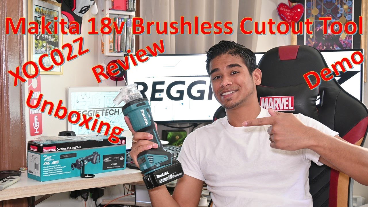 Makita's Brushless Cut Out Tool - XOC02Z - Review, Unboxing and Demo