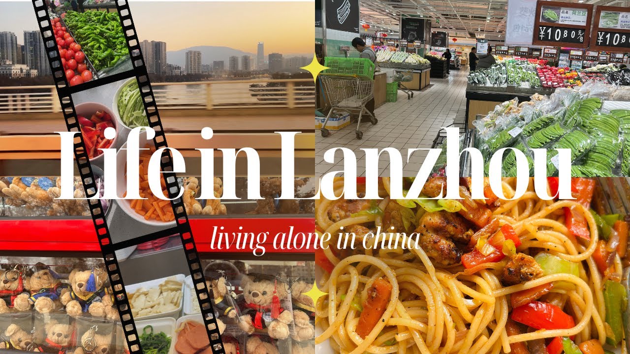 What my weeks look like living alone as an international student in lanzhou CHINA