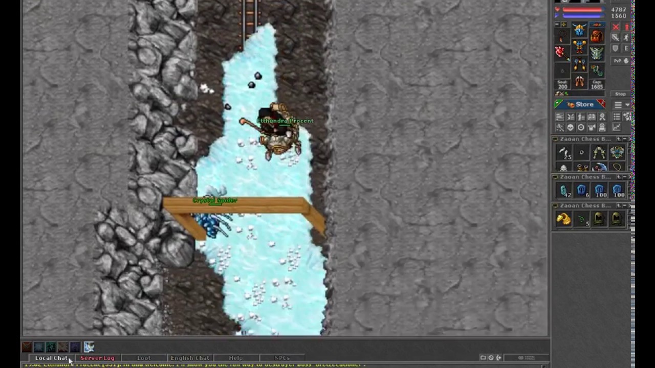 Full way to Bretzecutioner without shortcut (Tibia)