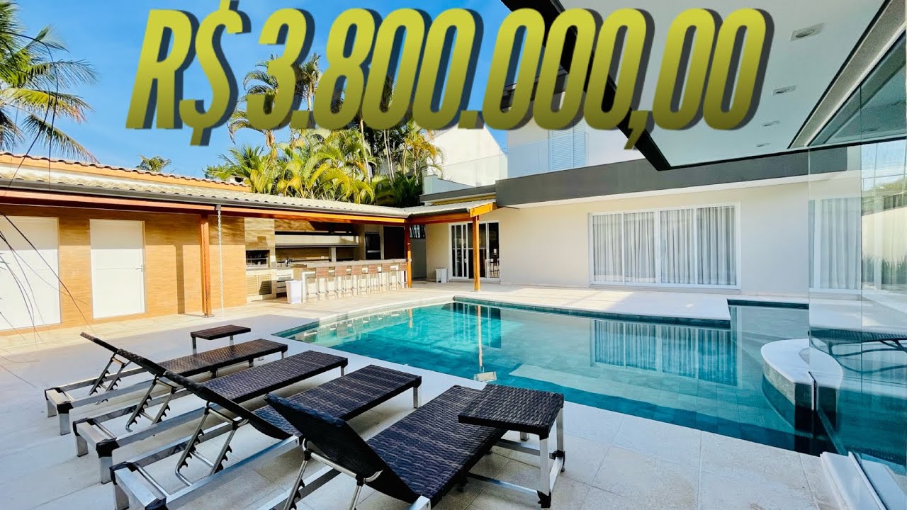 CASA MARAVILHOSA À VENDA EM ACAPULCO NO GUARUJÁ COM 6 SUÍTES POR R$ 3.800.000,00 DALTON NEMAN