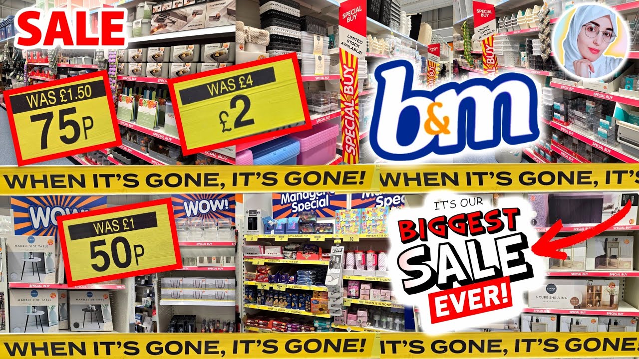 JANUARY SALES 2026 ‼️ B&M BARGAINS 🤯 FROM 10P‼️ Shop With Me 💖