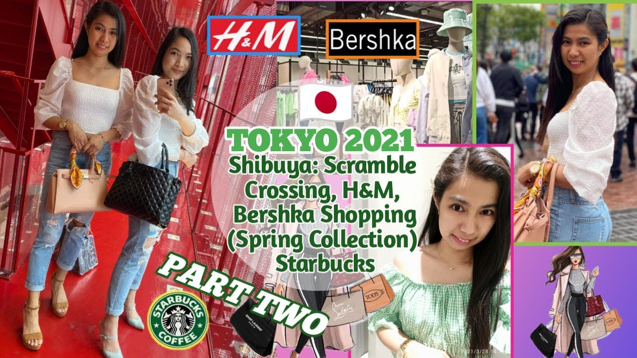 Shibuya Starbucks, Bershka & H&M Shopping || TOKYO, JAPAN Travel Vlog Part 2