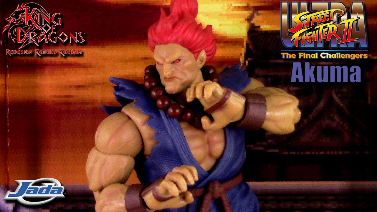 Jada Toys: Ultra Street Fighter 2: The Final Challenger | Akuma Review
