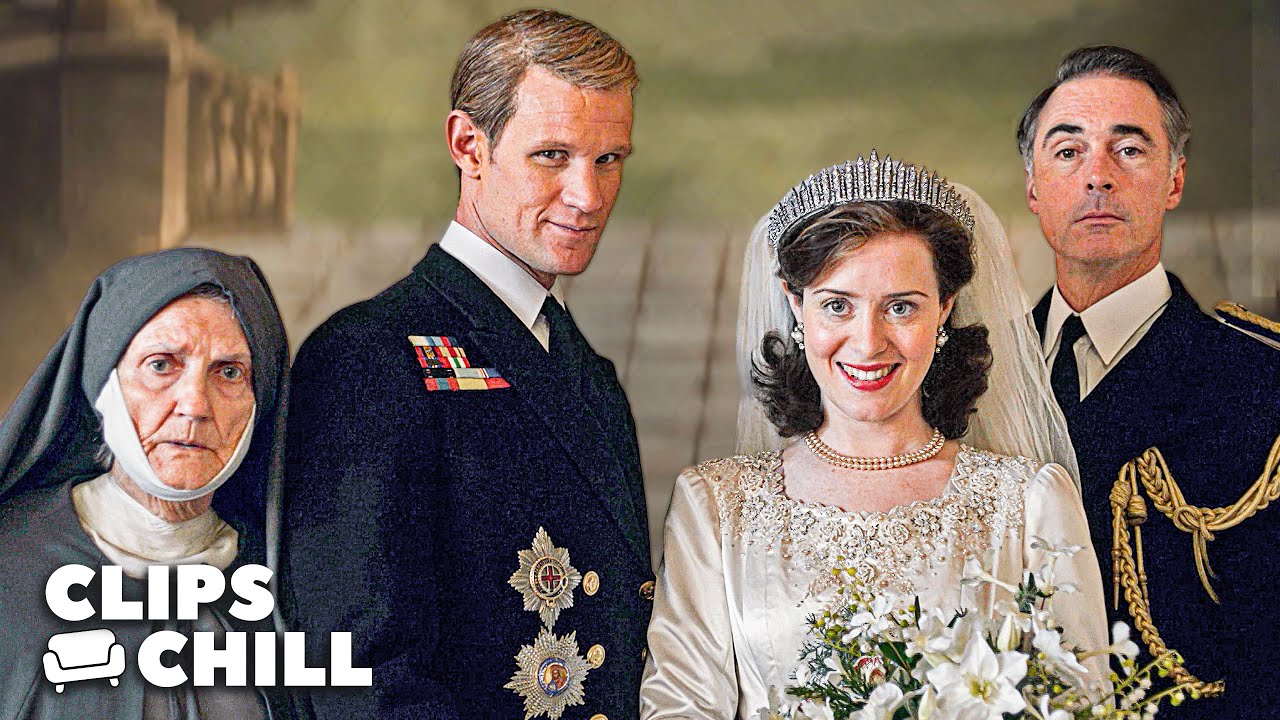 Celebrating Elizabeth's and Philip's Royal Wedding | The Crown (Claire Foy)