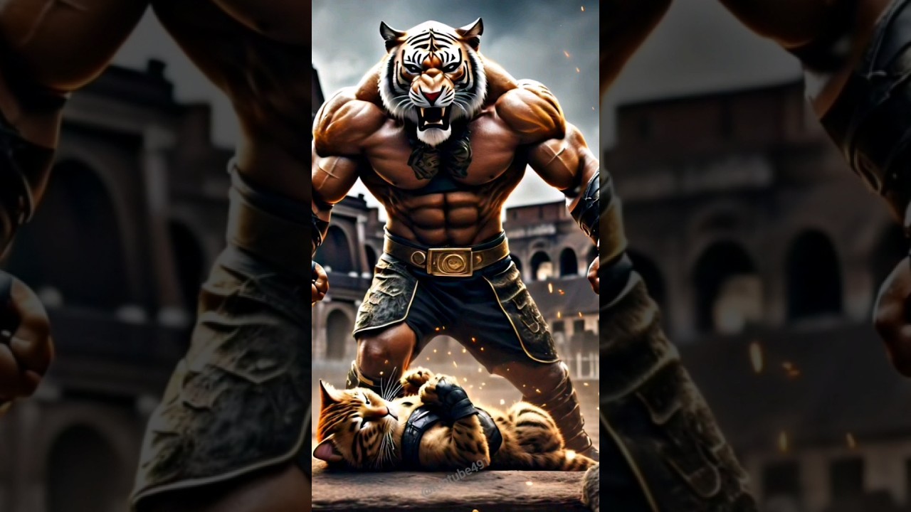 Meow Meow! Emotional Video. Revenge for Dad. Cat Fights For Daddy. #cat #revenge #meow #colosseum