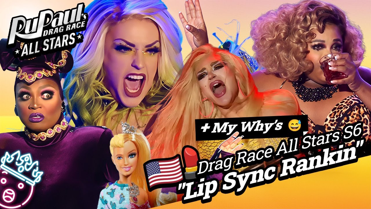 Rupaul's Drag Race All Stars 6 Lip Sync Ranking | RANKING