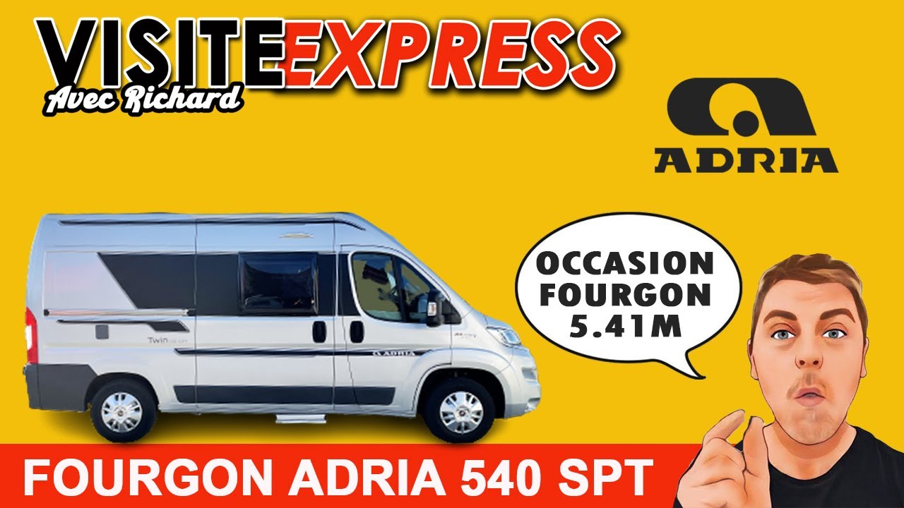 FOURGON ADRIA 540 SPT - 2019 - OCCASION