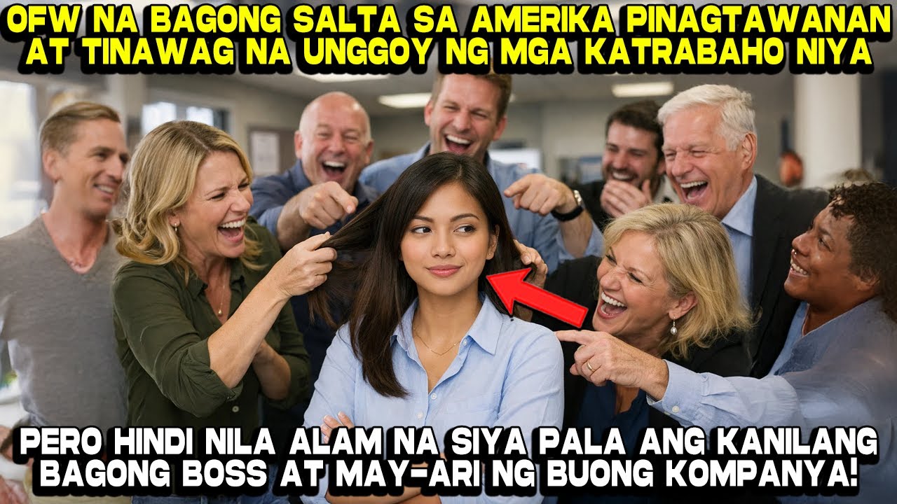OFW Pinagtawanan at nilait sa Amerika ng mga Katrabaho nya pero...