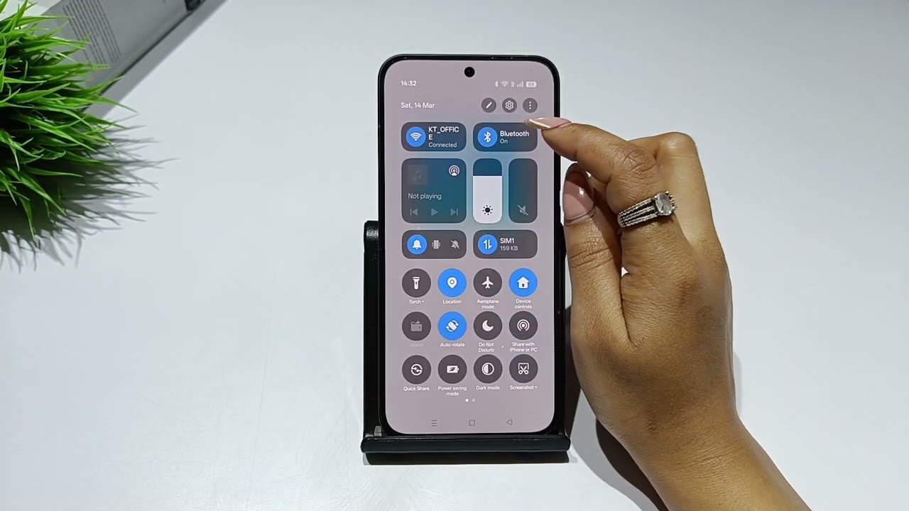 Show data usage on notification drawer in oppo reno 15 pro | reno 15c me Data usage kaise show kare