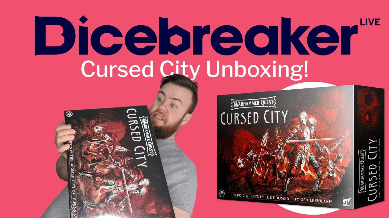 This box is FULL of vampires | Warhammer Quest: Cursed City live unboxing and building with Wheels!