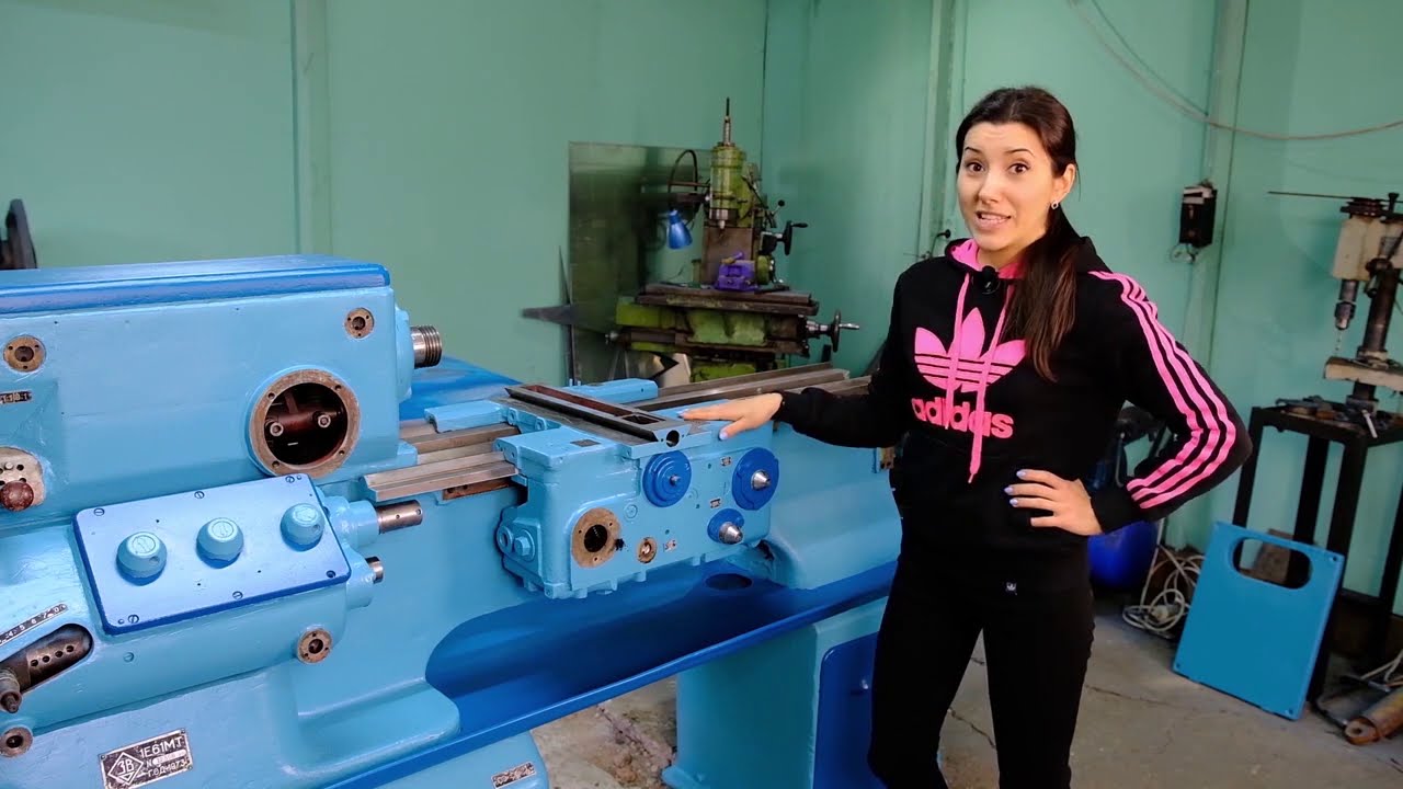 👩🏻‍🔧Вторая жизнь токарного станка. Second life of my lathe.