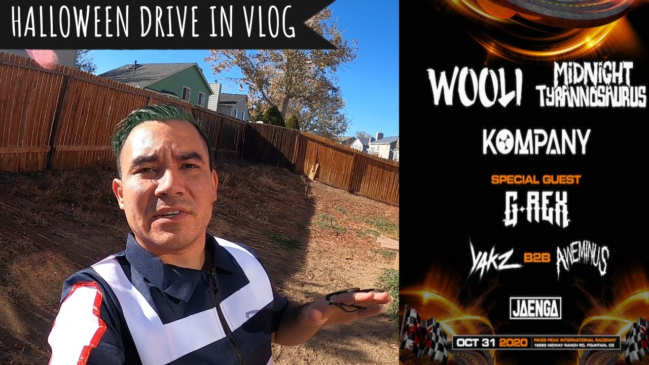 Halloween Drive In Rave | Amplitude 500 VLOG