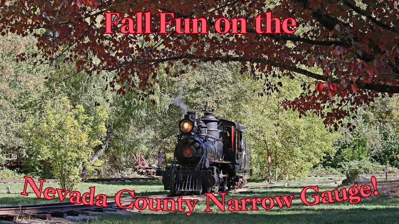 Fall Fun on the Nevada County Narrow Gauge!