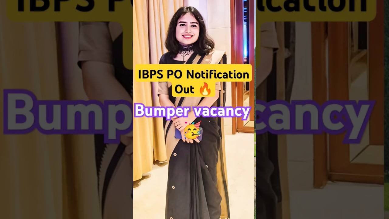 IBPS PO Notification OUT 2024 &bull; Complete details by Shivani keswani