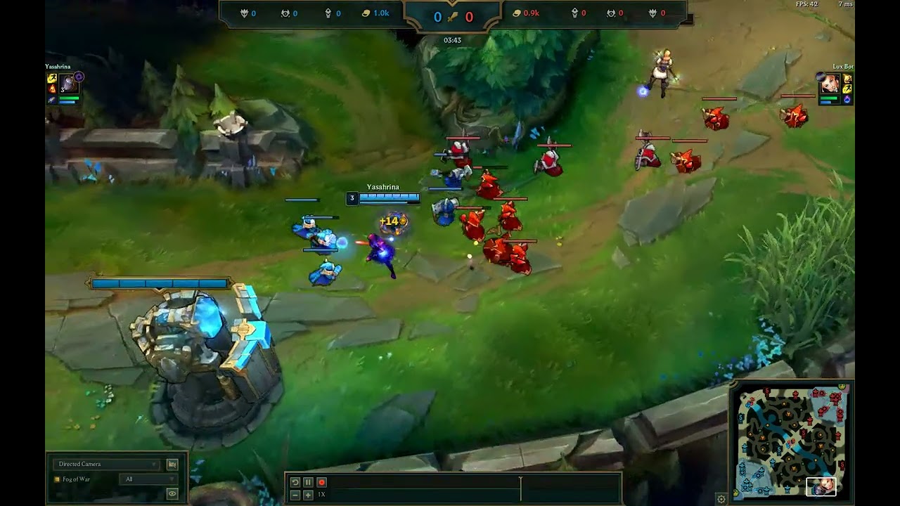 First try doing lux bot drill. Its not hard.