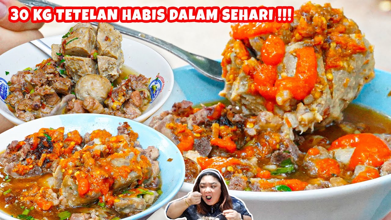 SURGA TETELAN!! MAKAN BAKSO URAT DENGAN TETELAN & DAGING IGA SAPI BERLIMPAH DI DEPOK!!