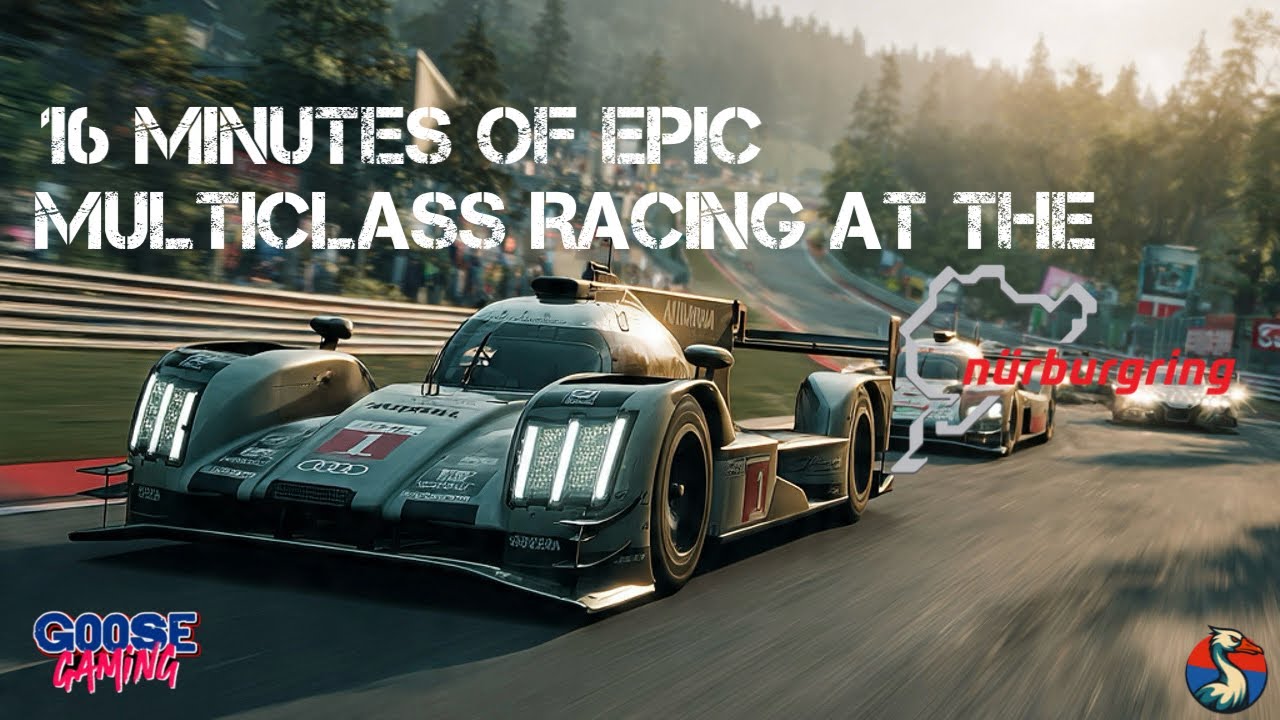16 Minutes Of Epic Multiclass Racing At The Nurburing!!!