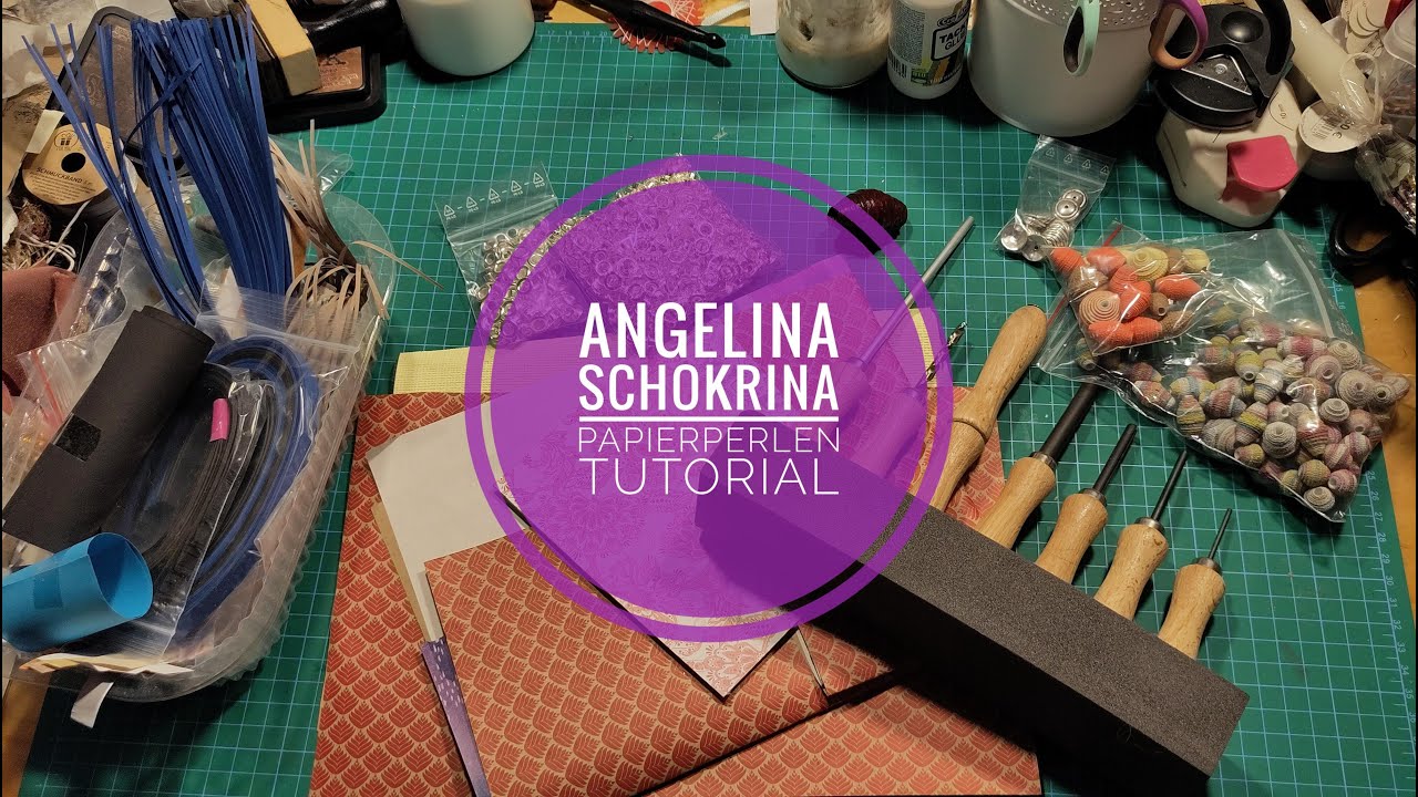 Papierperlen drehen Tutorial Folge 1