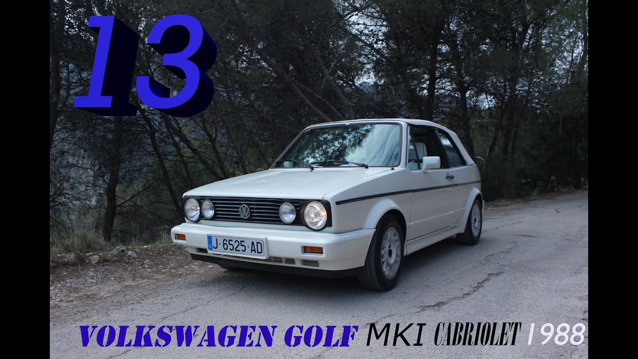 Volkswagen Golf MKI Cabriolet 1988