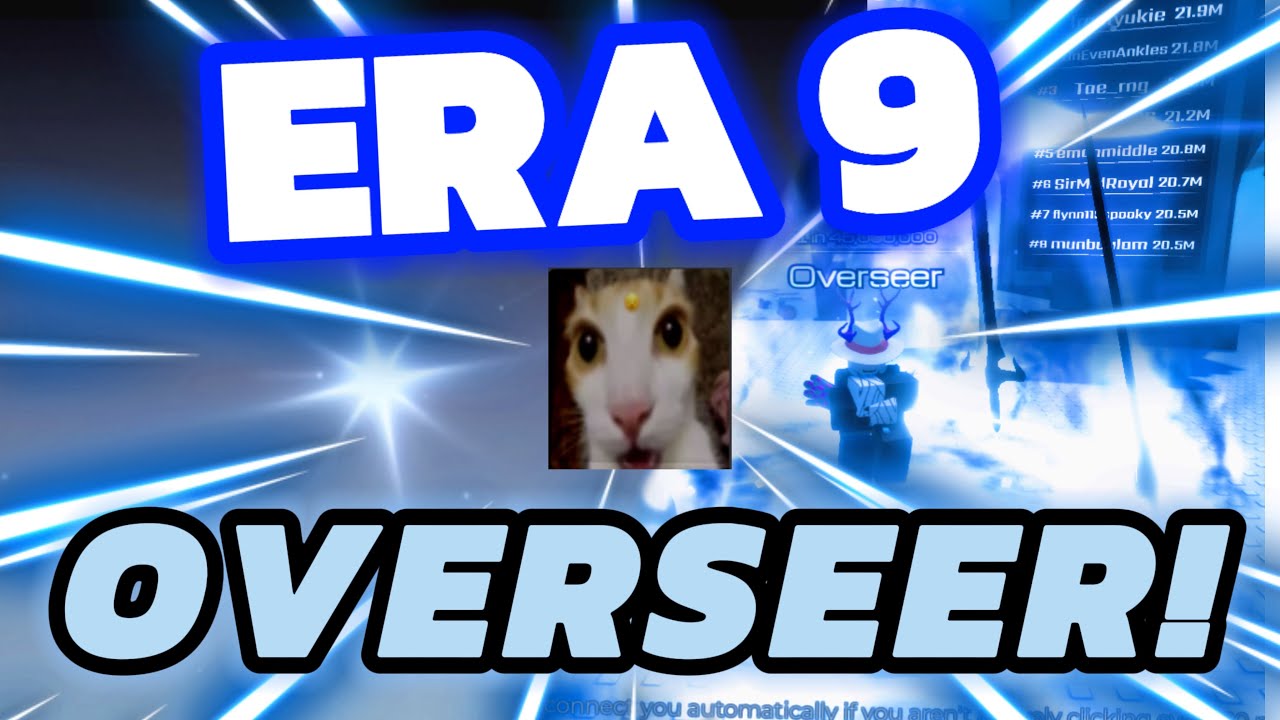 Getting The New OVERSEER Aura in Sol’s RNG Era 9! 20HP2