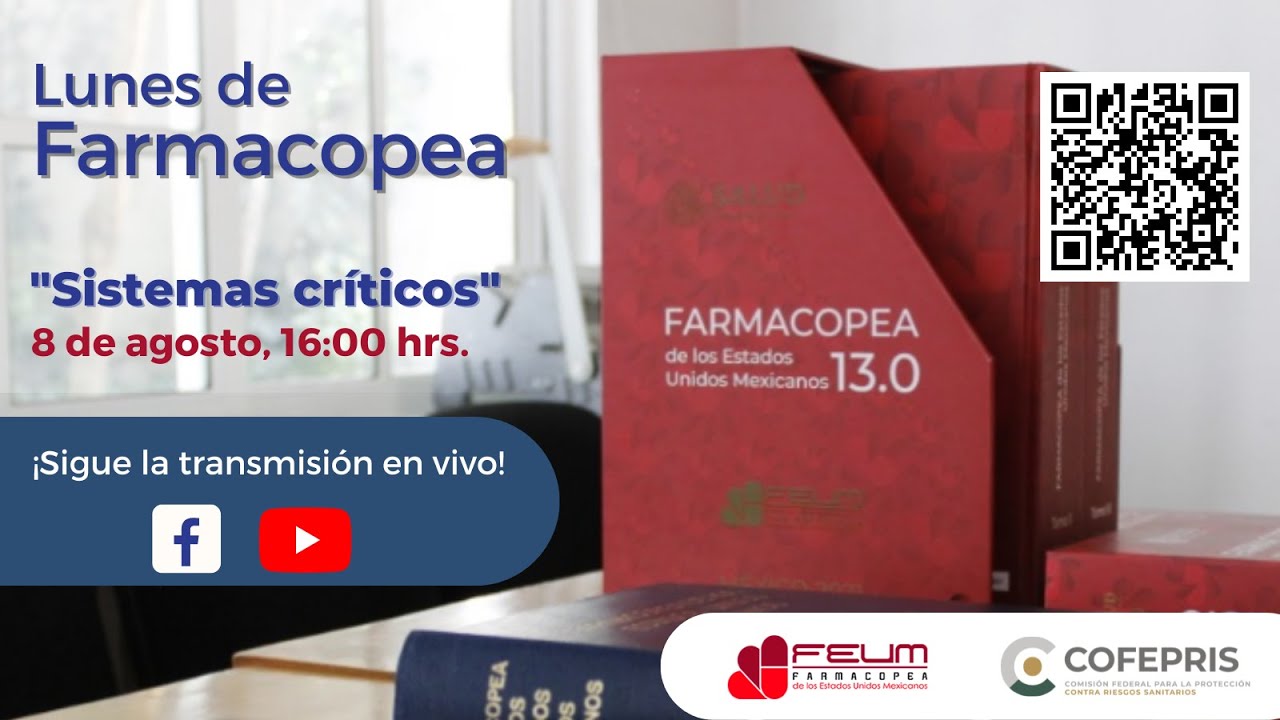 Lunes de Farmacopea 08/08/2022
