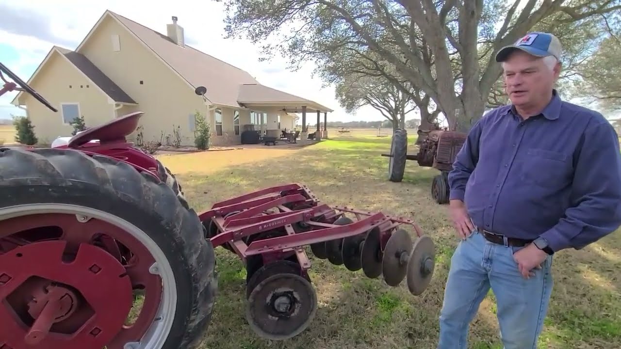 Disking with the Farmall Super C and C-36 tandem disk