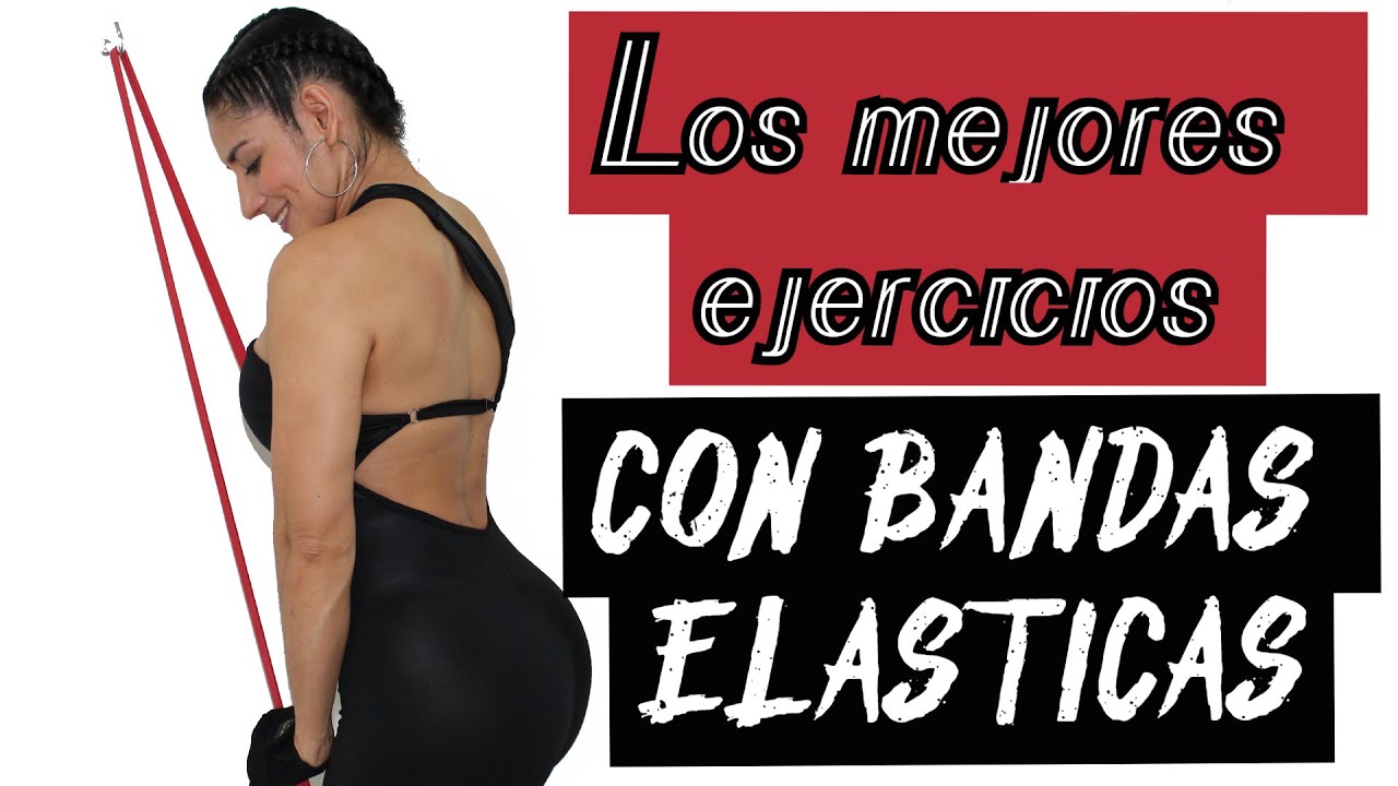 Los mejores ejercicios con BANDAS ELÁSTICAS para TREN SUPERIOR desde casa.