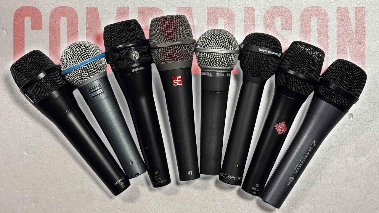 Shure Nexadyne 8C против SM58, E835, V7, KSM105, M88, Beta 58a