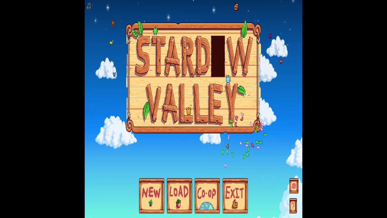 Stardew Valley - Title Screen Secrets #shorts