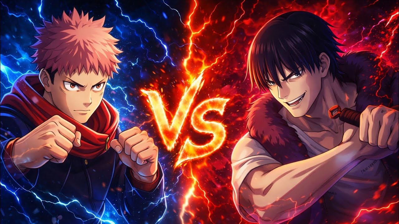 yuji vs toji#jujutsukaisen