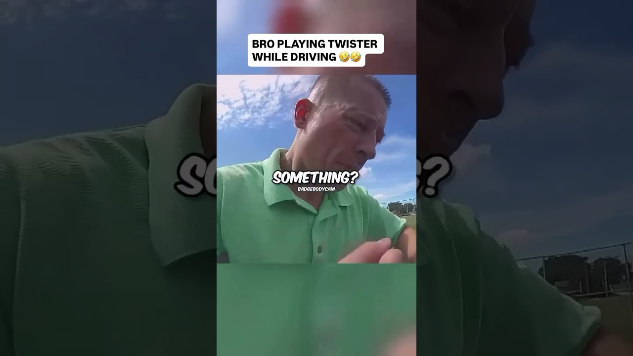 BRO PLAYING TWISTER WHILE DRIVING!! 😂😂😂 #voiceover