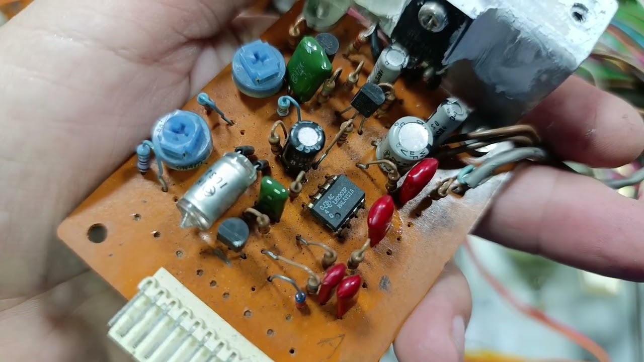 TEAC X-20R reparación 4 calor mucho calor
