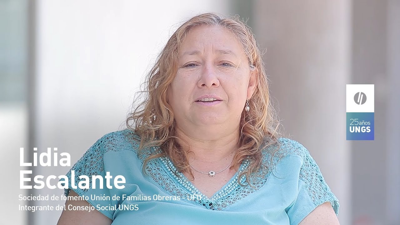 UNGS 25 Años: El Consejo Social de la UNGS por Lidia Escalante