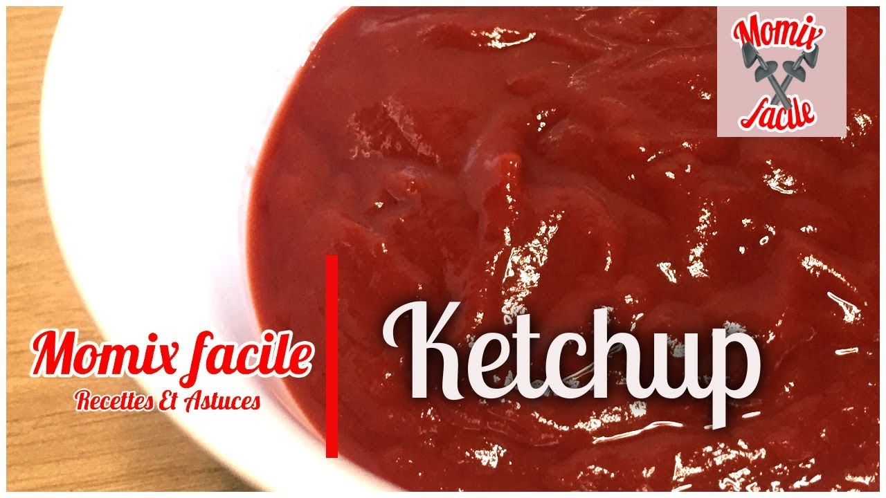 Ketchup maison au Thermomix en quelques secondes