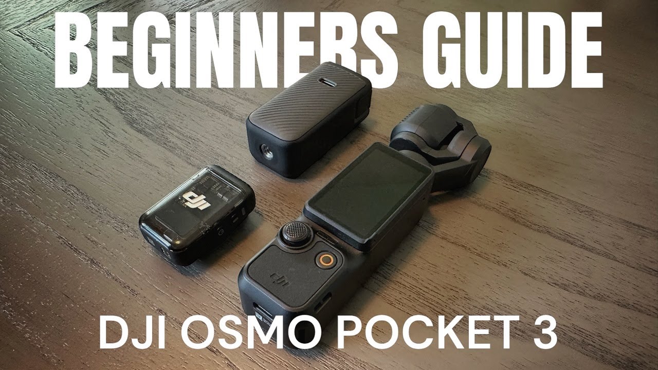 Руководство и обучающее видео для начинающих по DJI Osmo Pocket 3