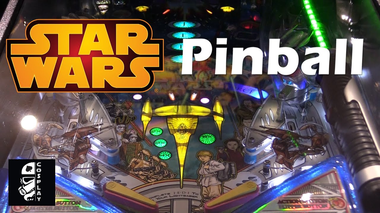 Real Star Wars Phantom Menace Pinball Machine