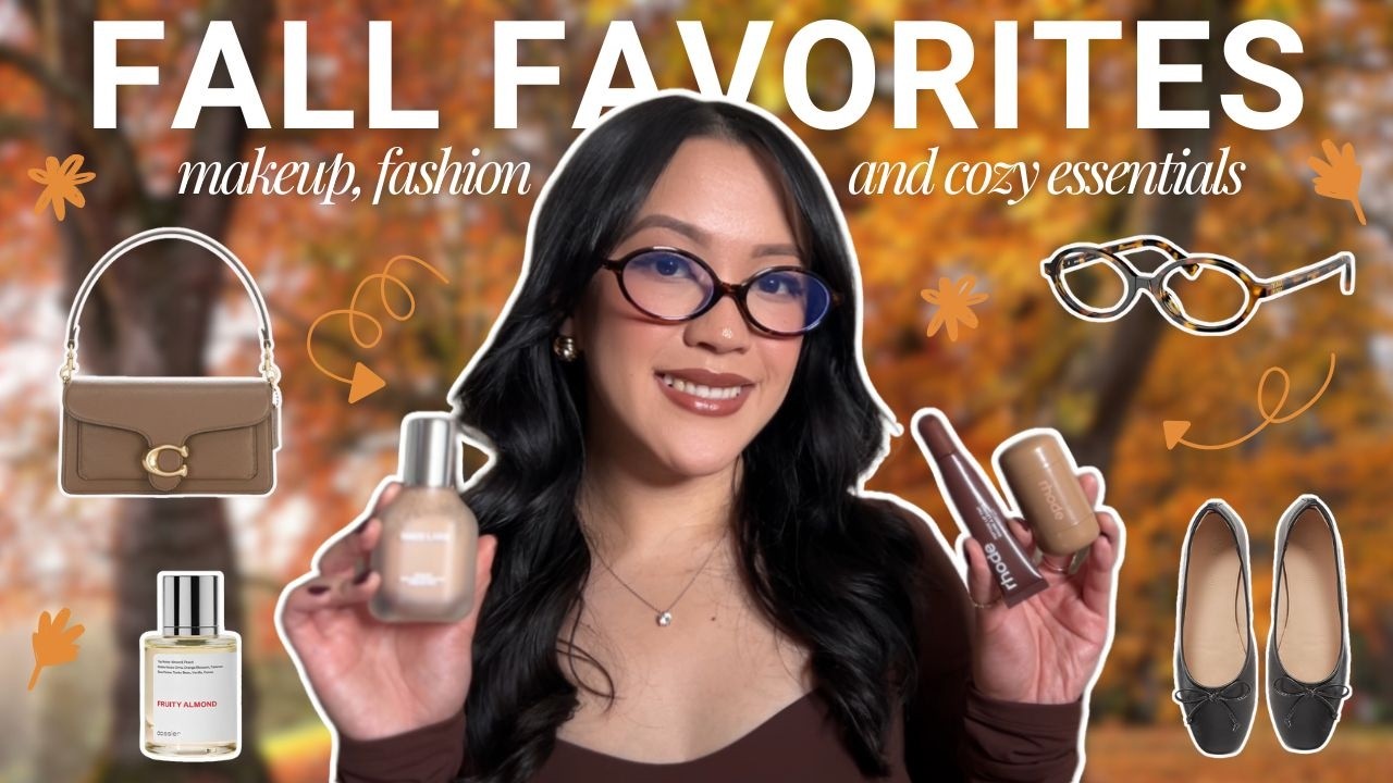 FALL 2025 FAVORITES 🤎 | Makeup, Fashion, & Cozy Essentials