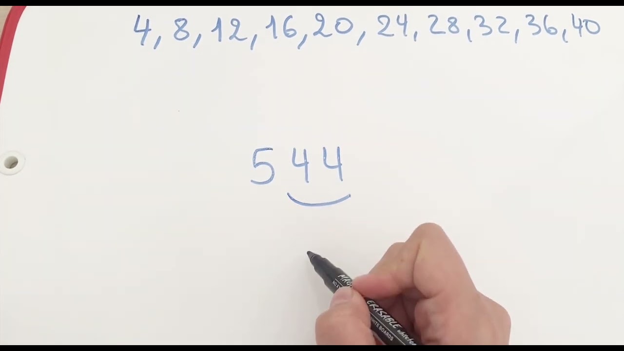 Les multiples de 4