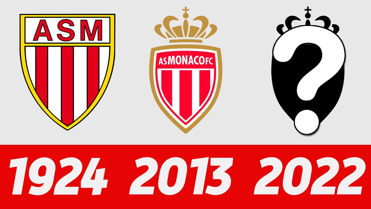 The Evolution of AS Monaco FC Logo | All AS Monaco Football Emblems in History
