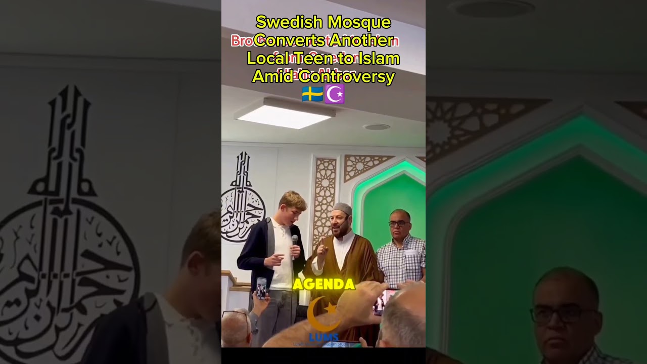 Swedish Teen Converts to Islam at Local Mosque: Criticism Grows