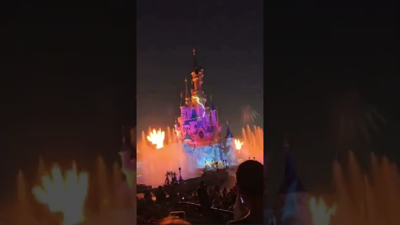 Jack Sparrow shining on Disneyland Paris. 