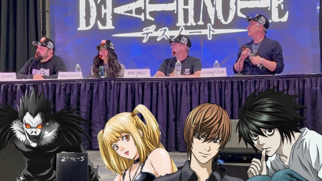 DEATH NOTE CAST PANEL at Anime Las Vegas 2025