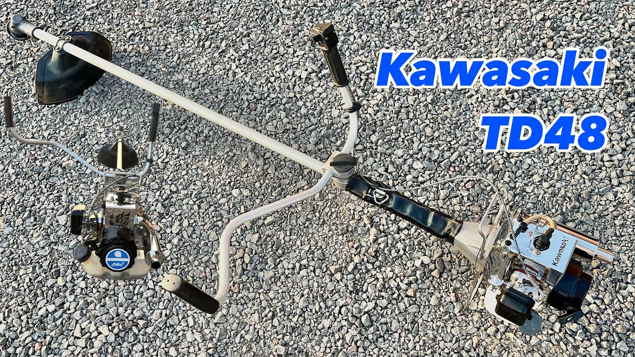 เครื่องตัดหญ้า Kawasaki TD48 คาร์บูเลื้อยยนต์