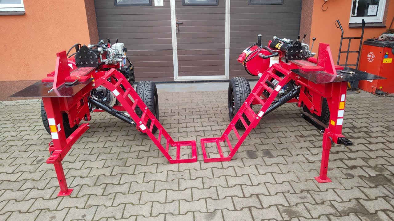 Solidna Łuparka Hydrauliczna Własnego Wykonania Test Praktyczny 