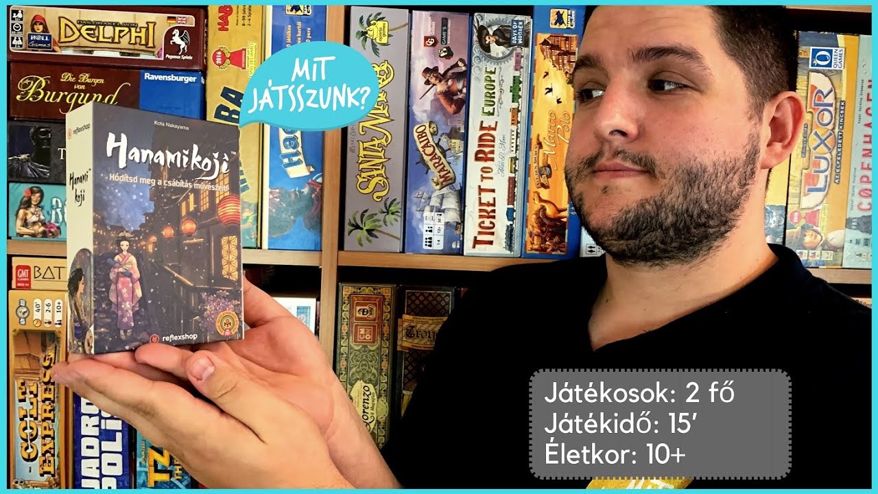 Hanamikoji Játékbemutató