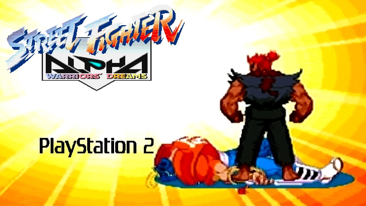 Street Fighter Alpha playthrough (PS2) (1CC)
