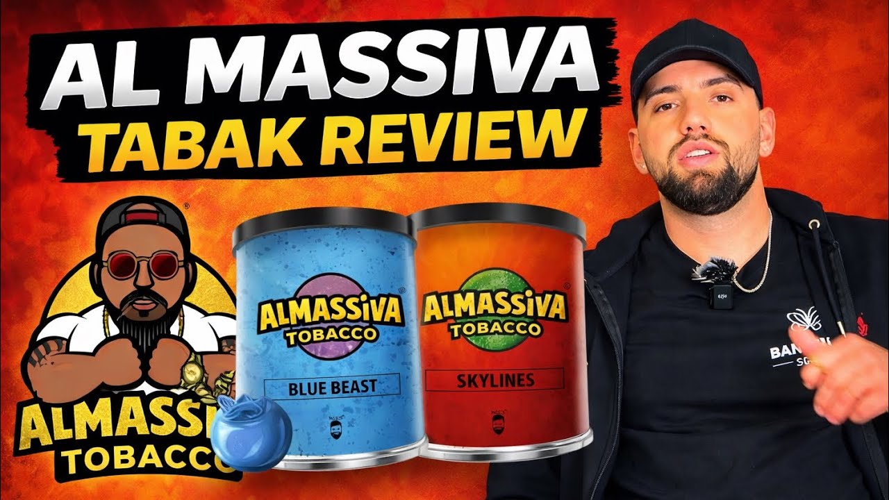 AL MASSIVA SHISHA-TABAK die NEUE NUMMER 1? 🧐🫵