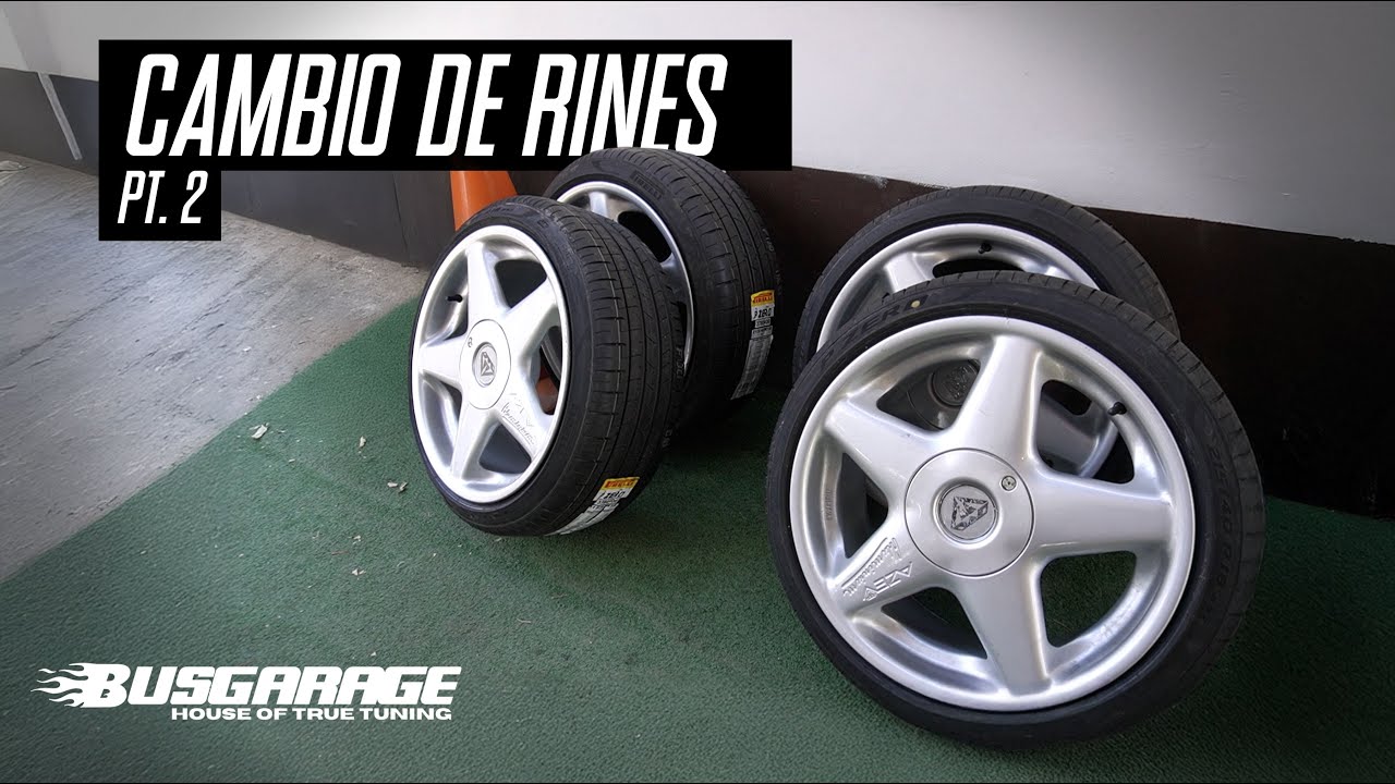 RINES AZEV ALUMINIUM AL GTI MK3 *¿Le van al coche ?  PARTE 2 | ALEX BUSGARAGE #tuning #gtimk3 #gti