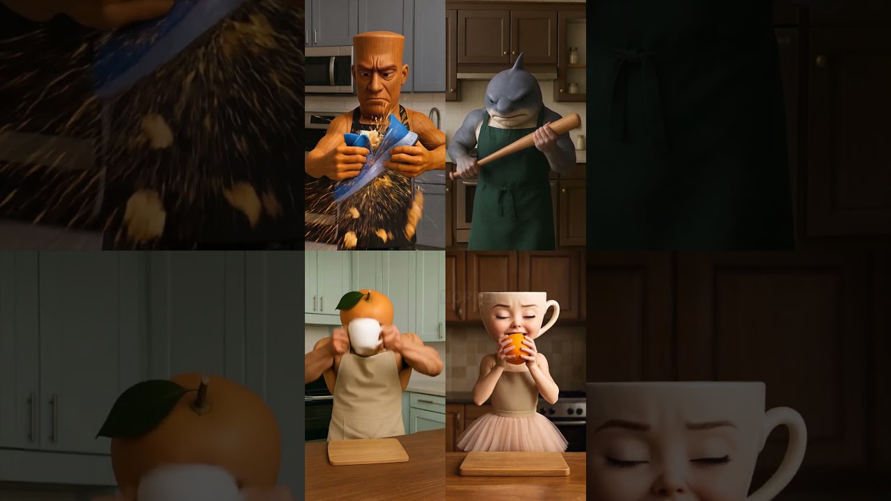 Tung Tung Sahur X Tralalero Tralala X Udin Din Din Dun X Ballerina Cappuccina