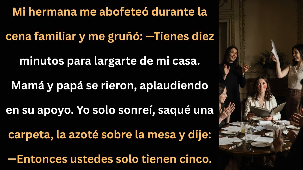 Me echó de su casa… pero no esperaba mi respuesta de cinco minutos.
